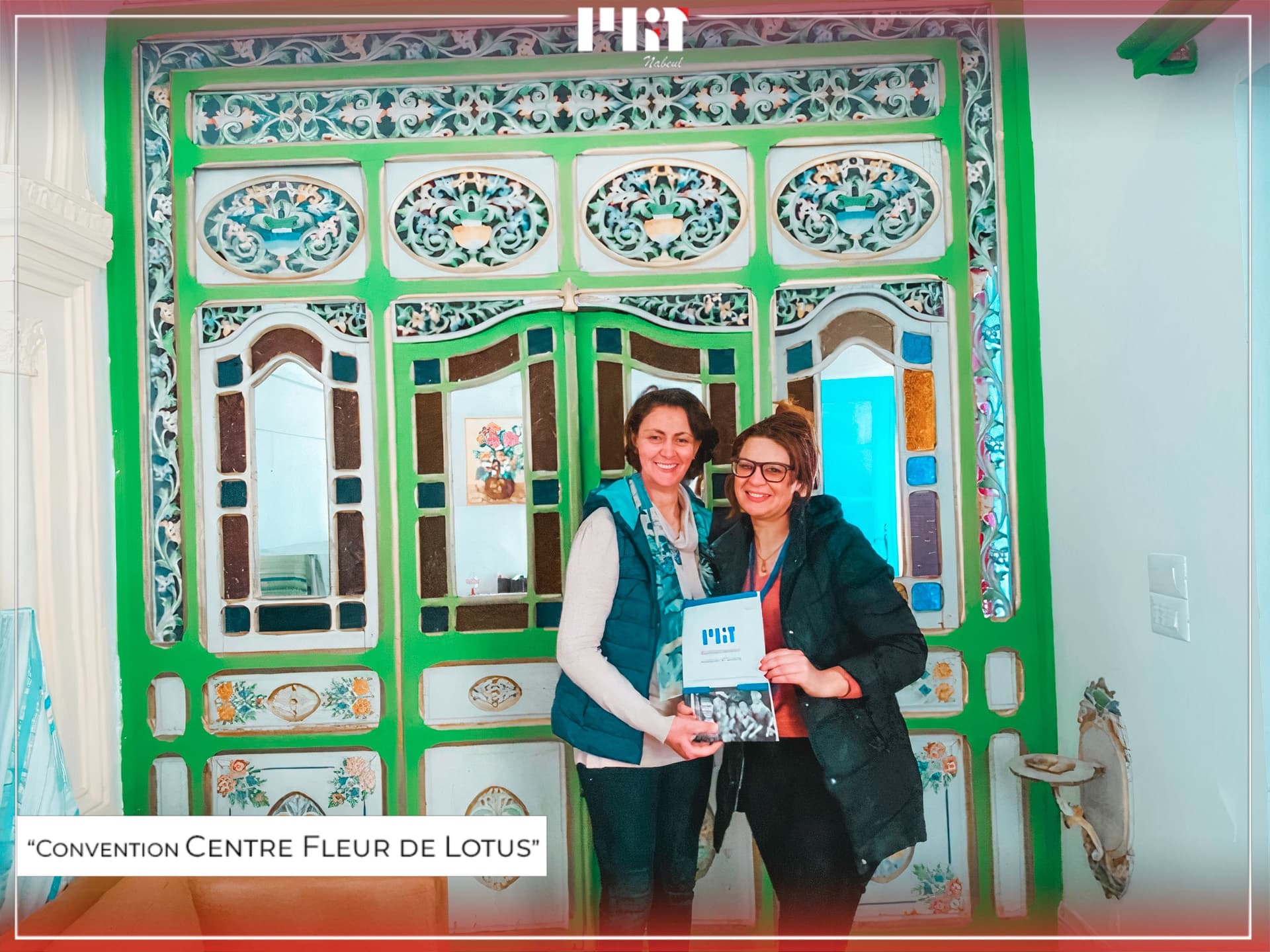 Signature de convention avec Centre Fleur de Lotus