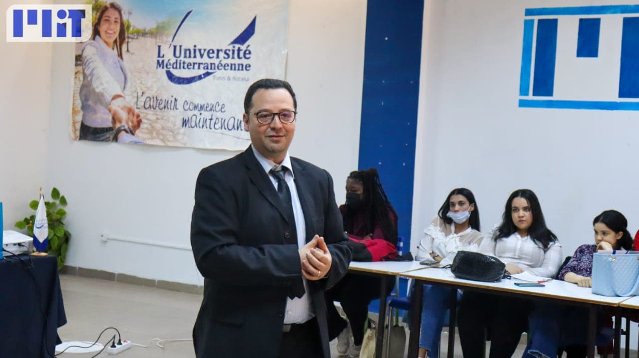 Digital marketing seminar at MIT Nabeul led by Professor Slim Hadoussa